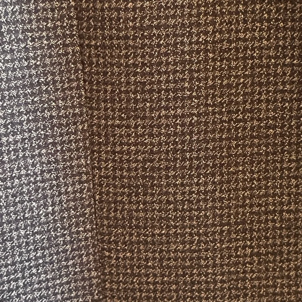 U.S Polo Assn Micro Houndstooth Textured Blazer - Classic Single-Breasted - Picture 3 of 9